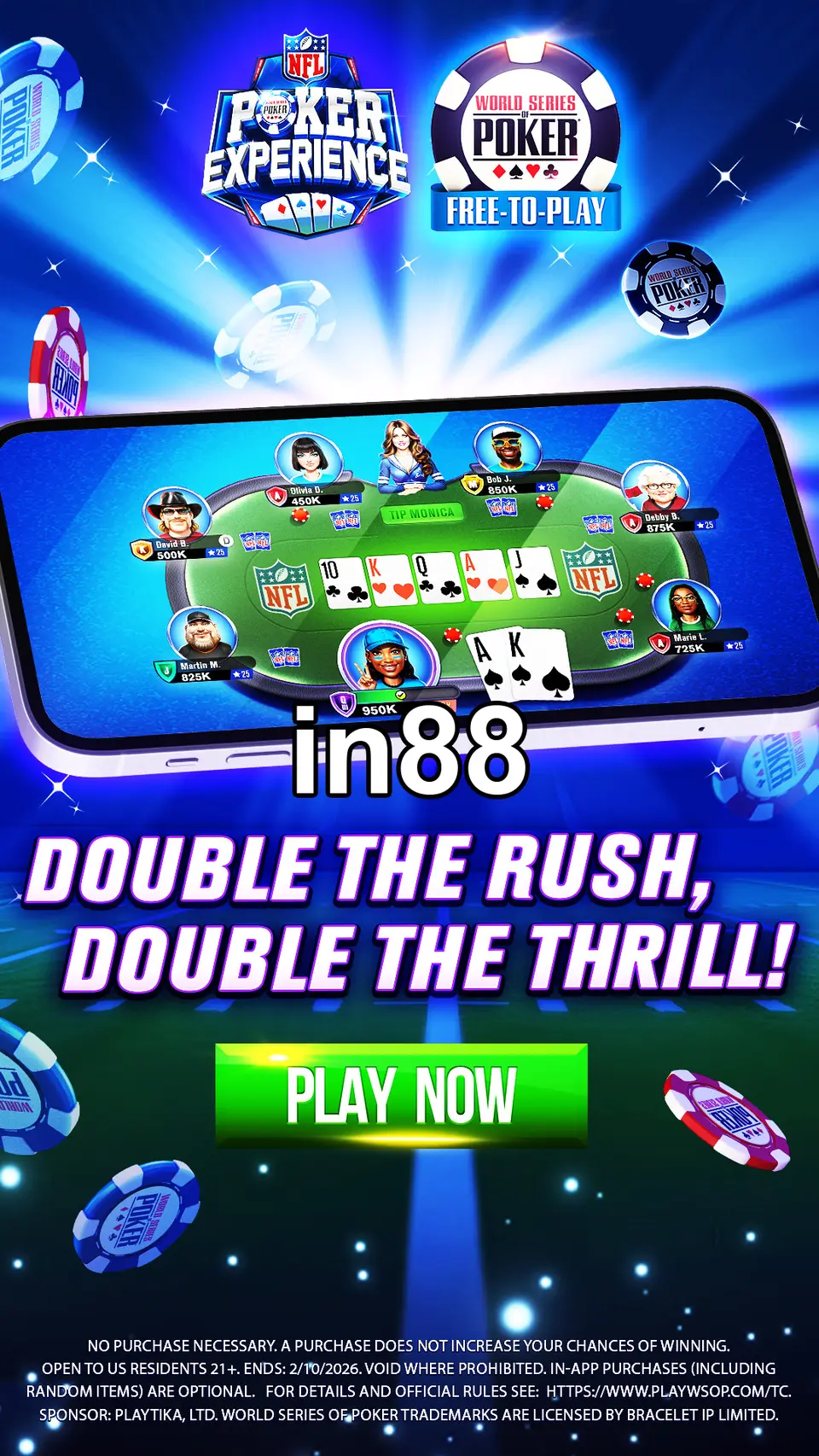 in88 Tangkapan Layar Resmi APK